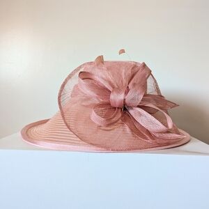 Giovannio Elegant Pink Tea Party Fascinator Hat